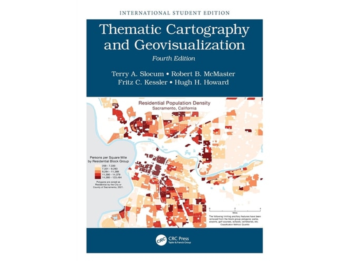 Livro Thematic Cartography and Geovisualization de Terry A Slocum, Robert B Mcmaster et al. (Inglês)