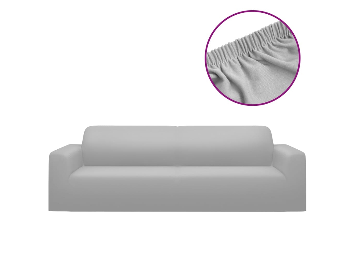 Couch Slipcover, Couch Slipcovers Vidaxl Cinzeto Jersey (n/a)
