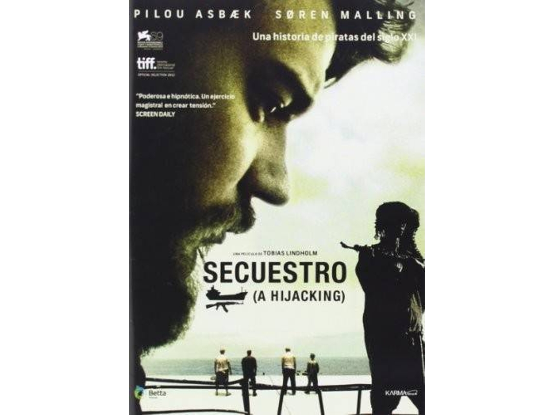 DVD Kapringen (A Hijacking) (2012) / Secuestro (Edição em Espanhol)
