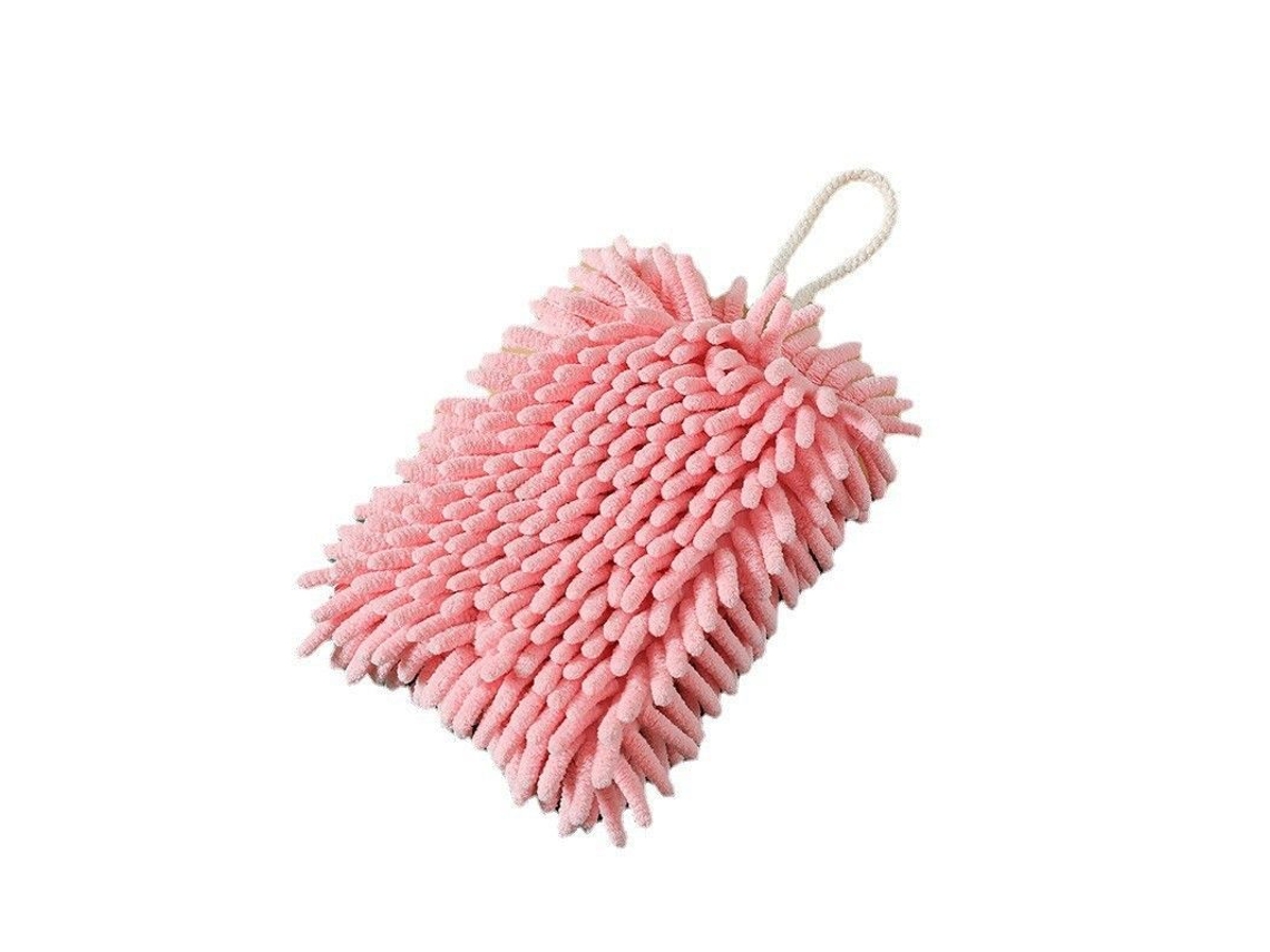 2026 2 Toallas de Mano Ultra Suaves para Cozinha e Banheiro, Absorventes e de Secagem Rápida (rosa 15x20cm)