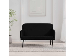 Vidaxl Banco 110x76x80 Cm Tecido Preto