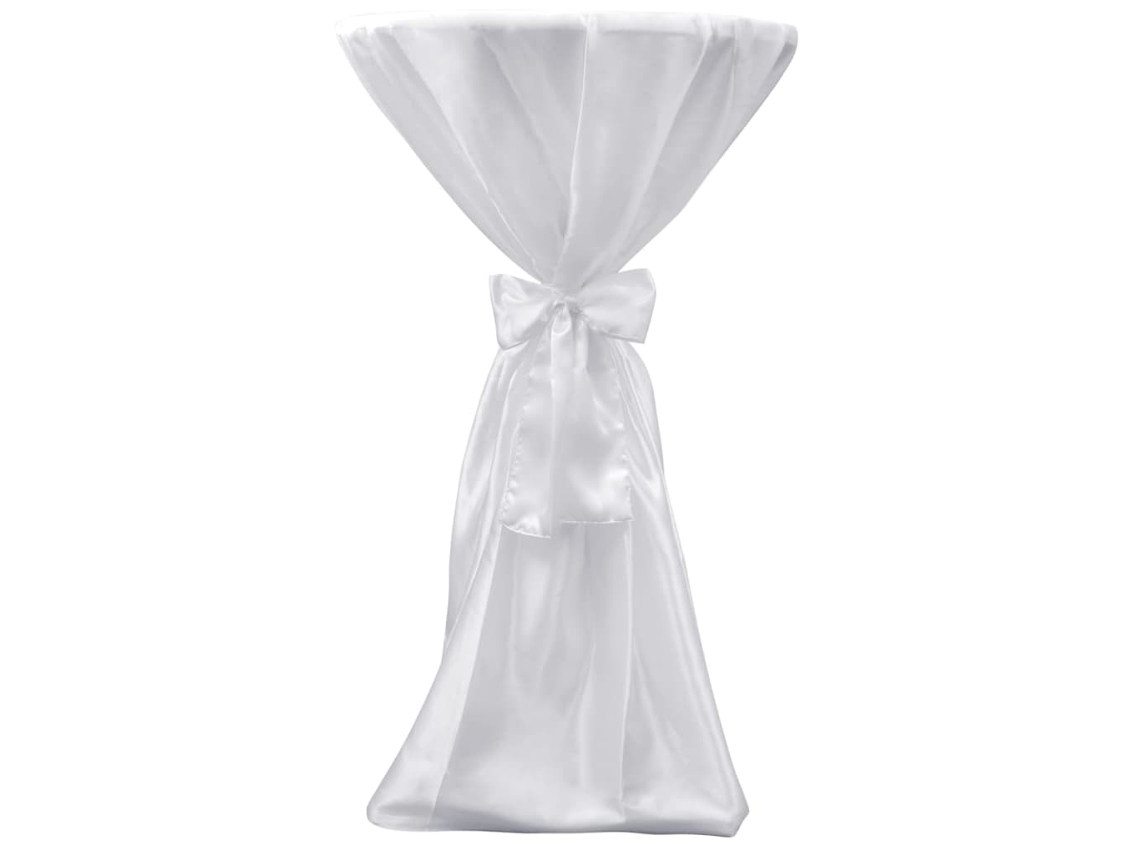 Maison Exclusive - Toalha de Mesa Ajustável, 80 cm / 2 peças, Branca