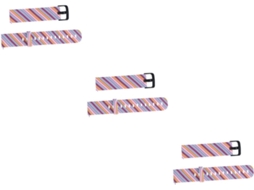Conjunto De 3 Pulseiras De Silicone Modernas Para Relógio, Confortáveis E Fáceis De Instalar E Remover.
