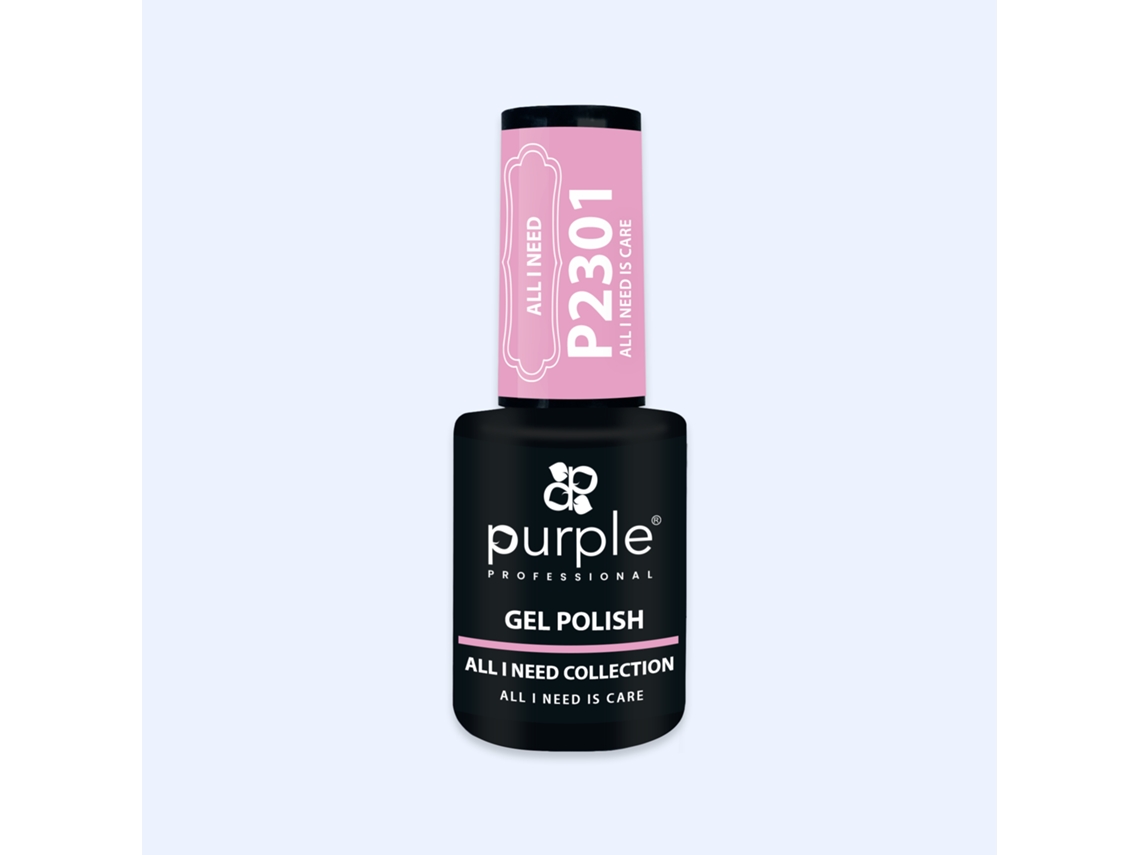 Verniz Gel Purple All I Need Is Care P2301