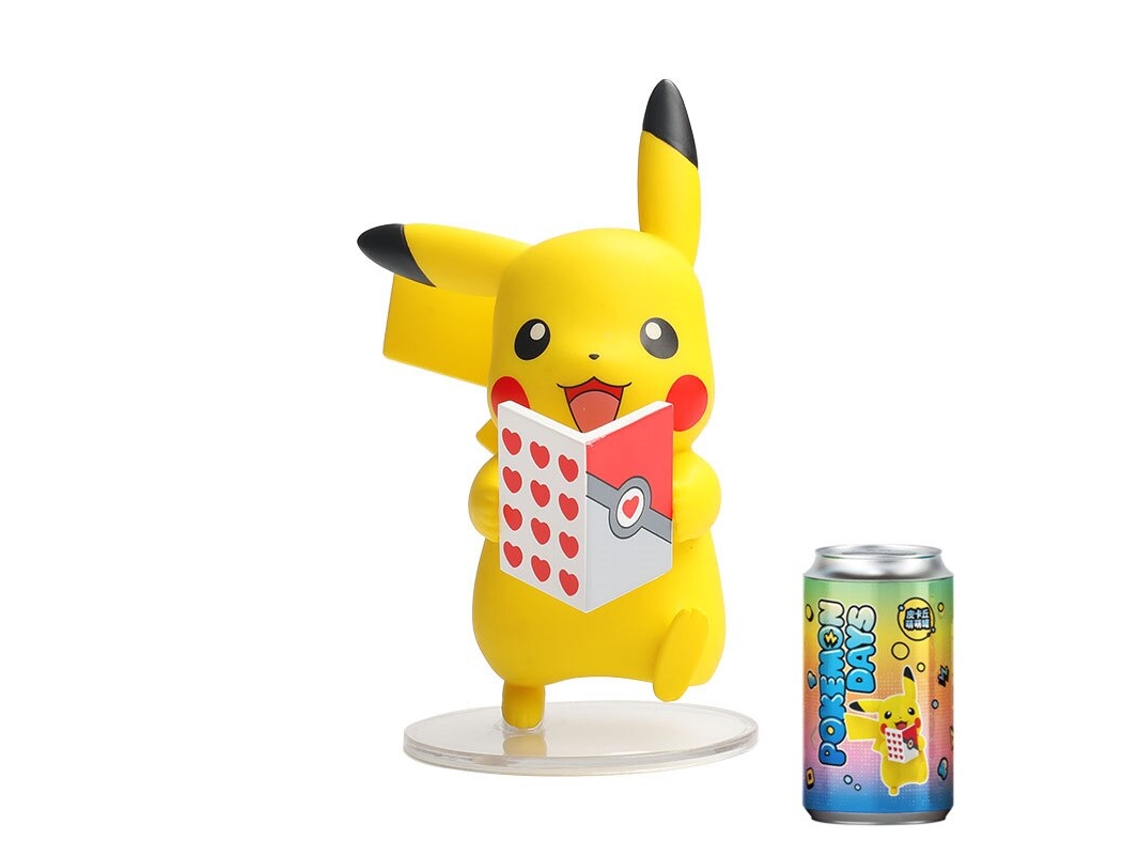 Figura GAATPOT 6 Styles Pokemon Pikachu Charmander Psyduck Squirtle Jigglypuff Bulbasaur Bulbasaur Anime Figures Toys Model Kawaii Kids Gift