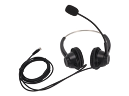 FONE BINAURAL H360DRJ PRETO COM CANCELAMENTO DE RUÍDO CHABERLU