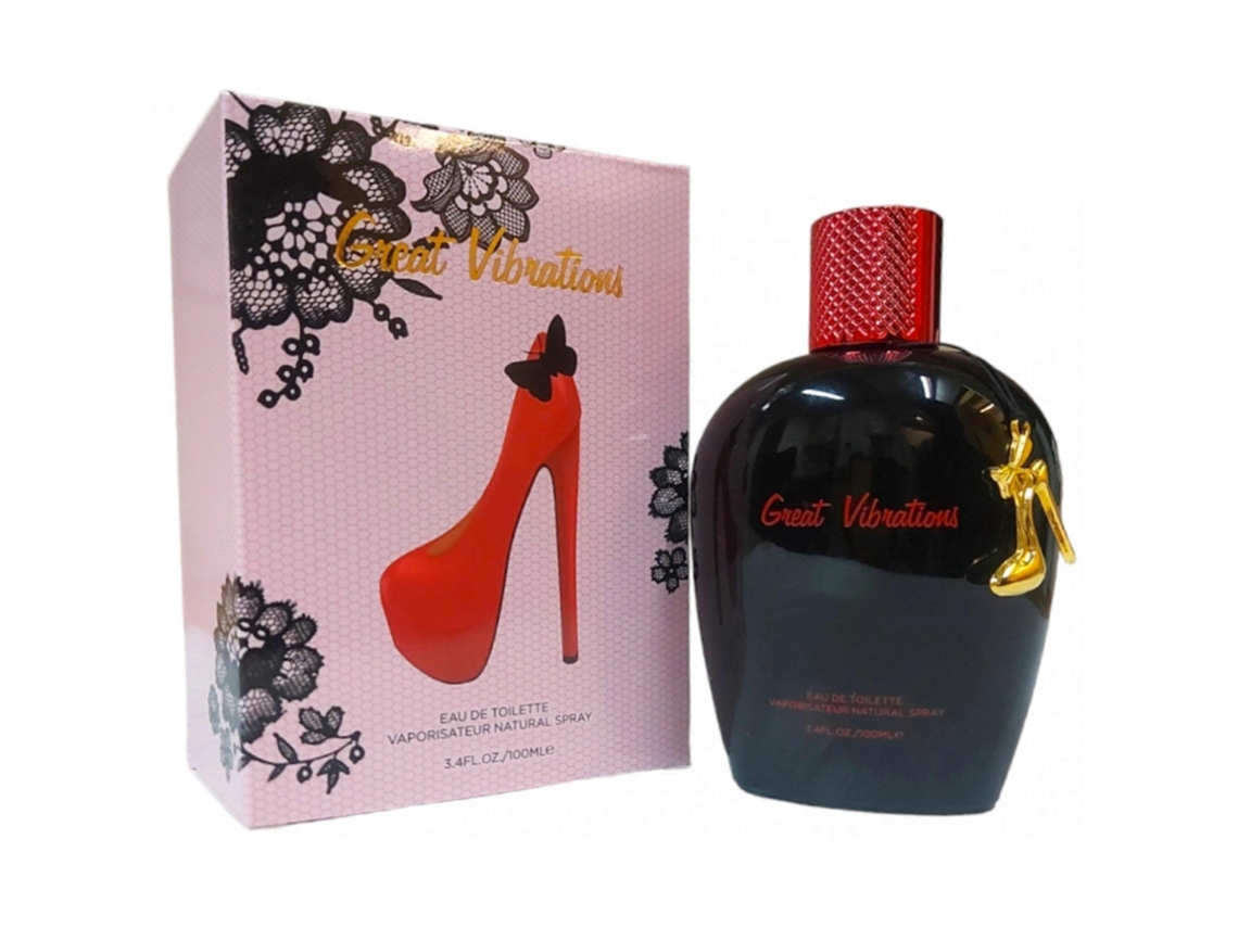Vibrações Incríveis 100ml Edt Spray Rosa - 100ml