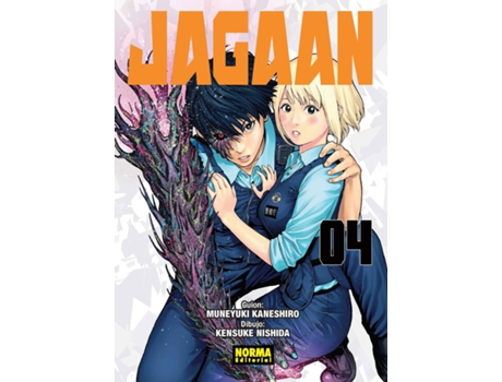 Livro Jagaan 04 de Kensuke Nishida Muneyuki Kaneshiro (Espanhol)