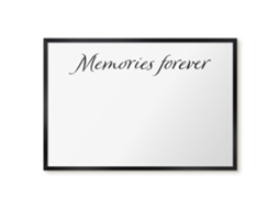 Magnetic Board Memories Forever For The Living Room Espelharte (60x40 Cm)