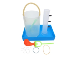 Kit Experimental de Pressão e Profundidade Líquidos Dispositivo Didático Física para Laboratório Ferramenta