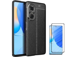 Capa + Película Huawei Nova 9 SE Full Cover 9H Preto