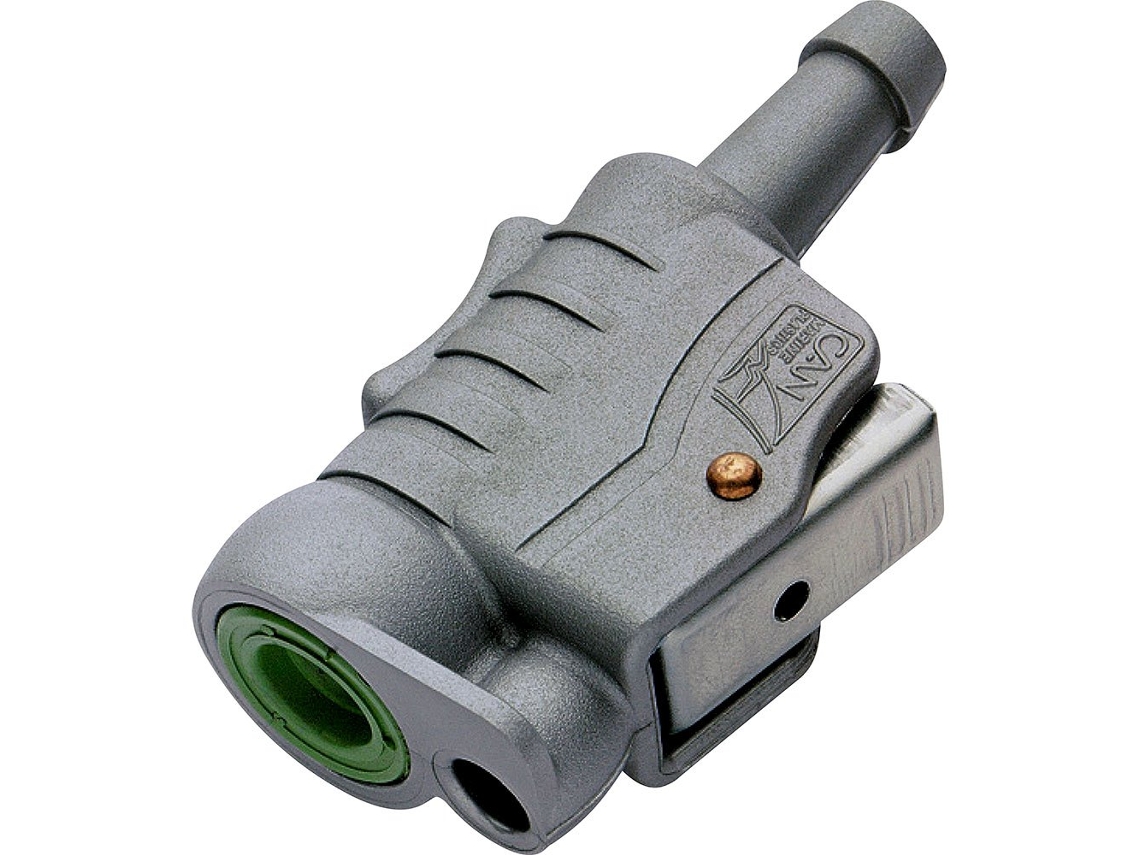 F F Conector Rápido de Mangueira Emale Prateadoplastimo