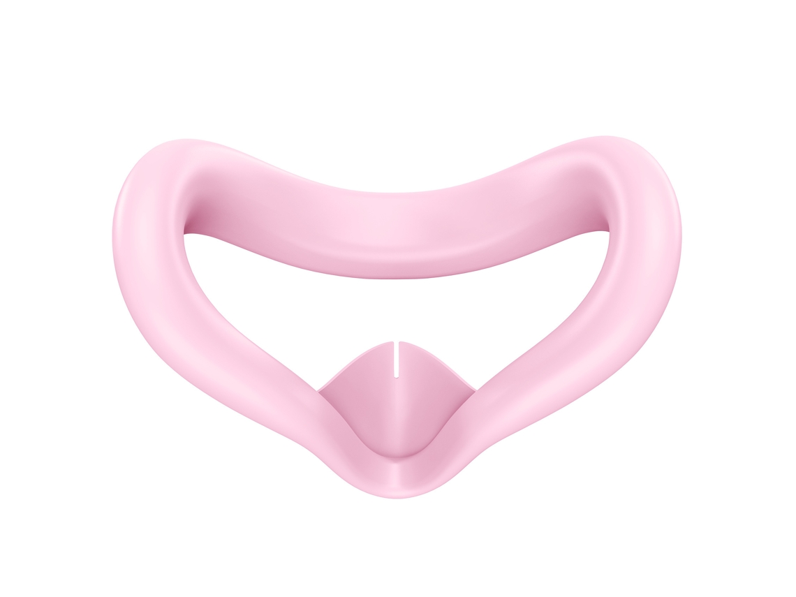 Capa Protetora Para Meta Quest 3s, Acessório De Almofada Silicone (rosa) Cuich