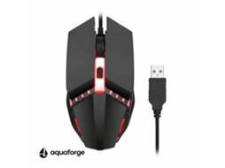 Rato Gaming Ergonómico 1600 Dpi Led Para Escritório