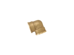 Coude Boutte 12x17 Fêmea Latão Passagem De Água 13mm