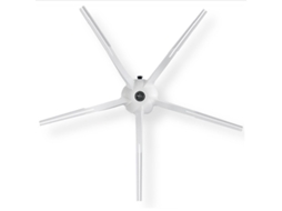 Escova lateral de borracha para aspirador de pó robótico robotock s60 s61 branco s65 preto peças sobressalentes acessórias