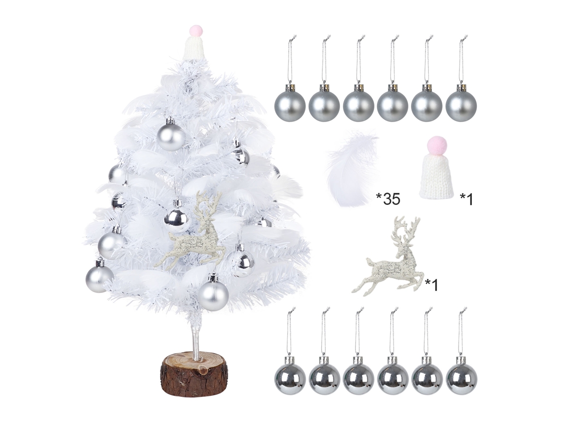 Árvore De Natal De Penas Com Luzes Led Laxiscreed Para Decoração Natalícia Em Casa Ou Escritório