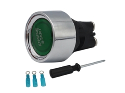 Botão De Ignição Led Para Carro, Função 12v/24v