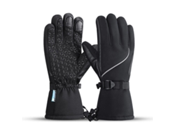 Bikingmoreok Luvas De Inverno, 34 ° C 3m Thinsulate Luvas Térmicas Impermeáveis ​​para Esqui, Resistentes Ao Frio E À Prova De Ve Aquaforge