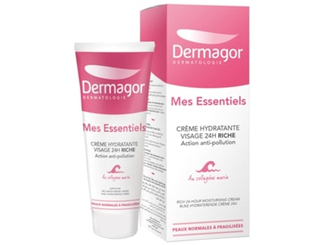 Mes Essentiels Creme Hidratante para o Rosto 24H Rico 40 Ml DERMAGOR