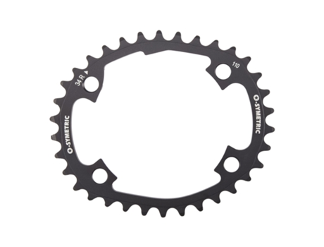 tabuleiro de disco de 4 raios para bicicletas O.SYMETRIC DA 9100 36T