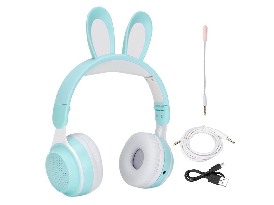 Fones de Ouvido Bluetooth 5.0 Kids LAXISCREED Verde
