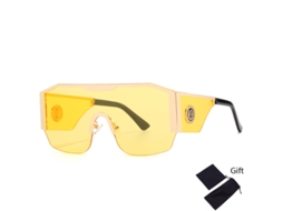 Óculos De Sol Emosnia Grandes, Clássicos, Masculinos E Femininos, Peça Única, Design De Marca, À Prova De Vento, Esportivo, Armação Grande, Masculino,