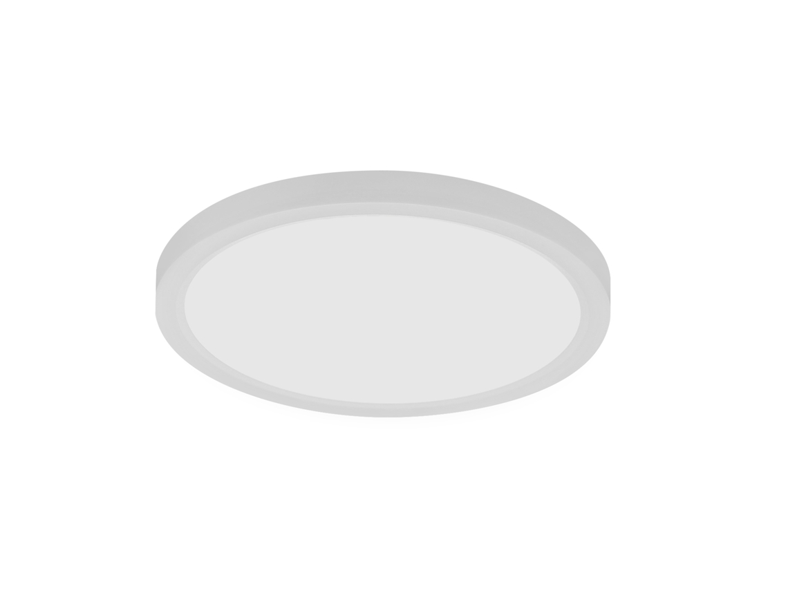 Nettlife Led Luz De Teto Quarto Lâmpada Plana 22 Cm 15 W Cozinha Ip44 Corredor Redondo Branco Quente Para Casa De Banho