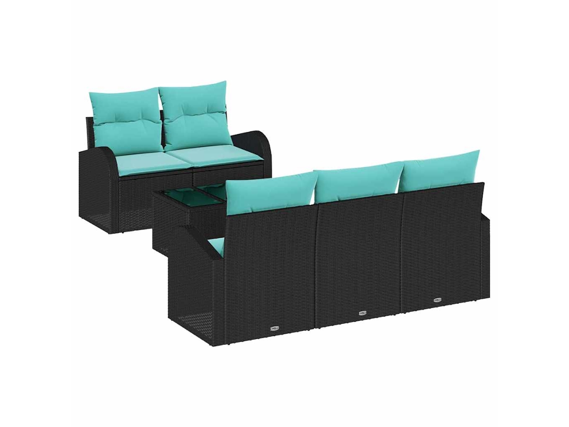 Maison Exclusive - Conjunto De Sofá De Jardim 6 Unid. 5-número De Lugares