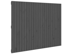 Wall Headboard, Wall Headboards Vidaxl Cinzeto Madeira De Pinho (146.5 X 110 Cm)