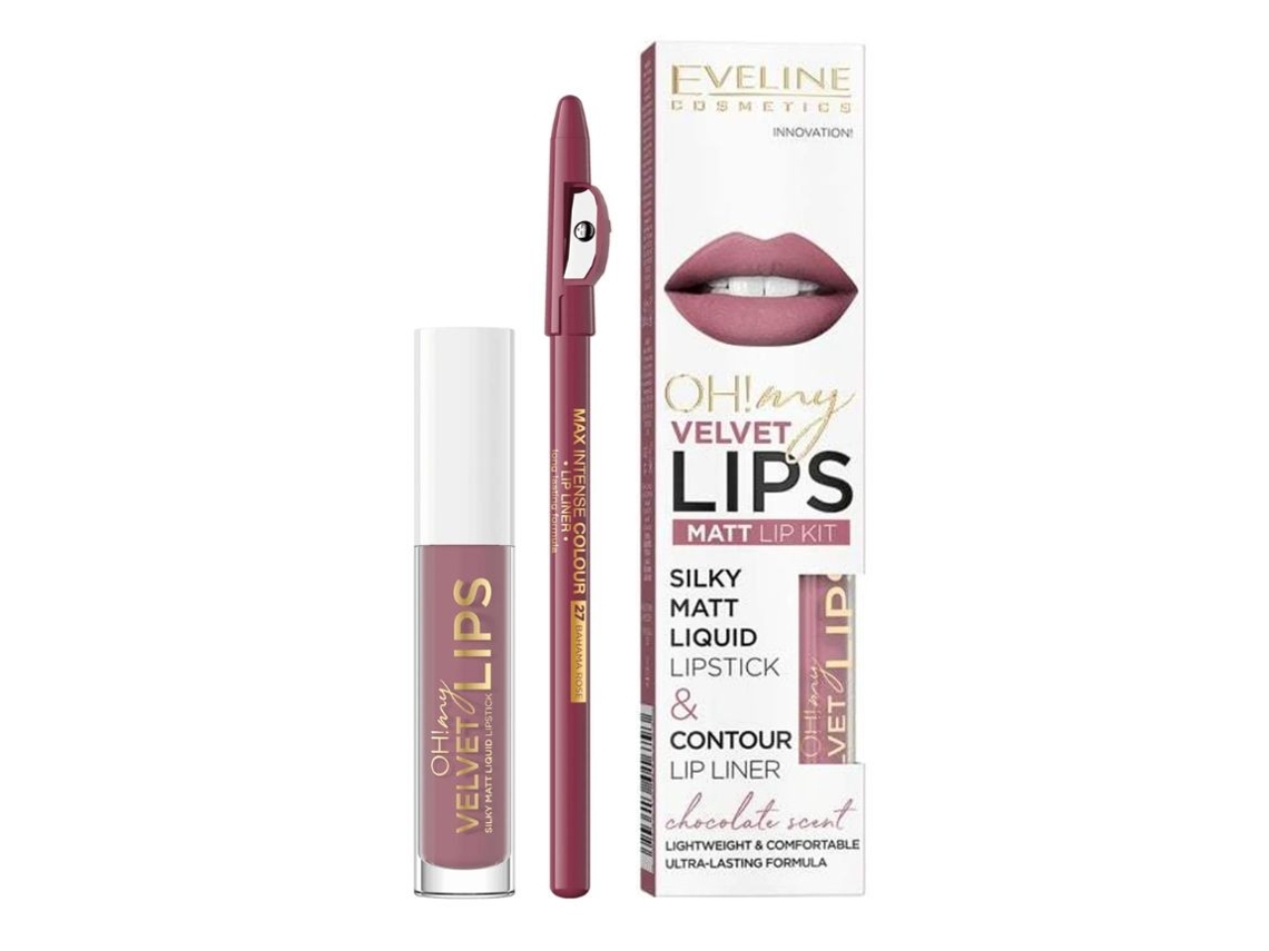 EVELINE Oh My Lips Matt Lip Kit Liner Nº13