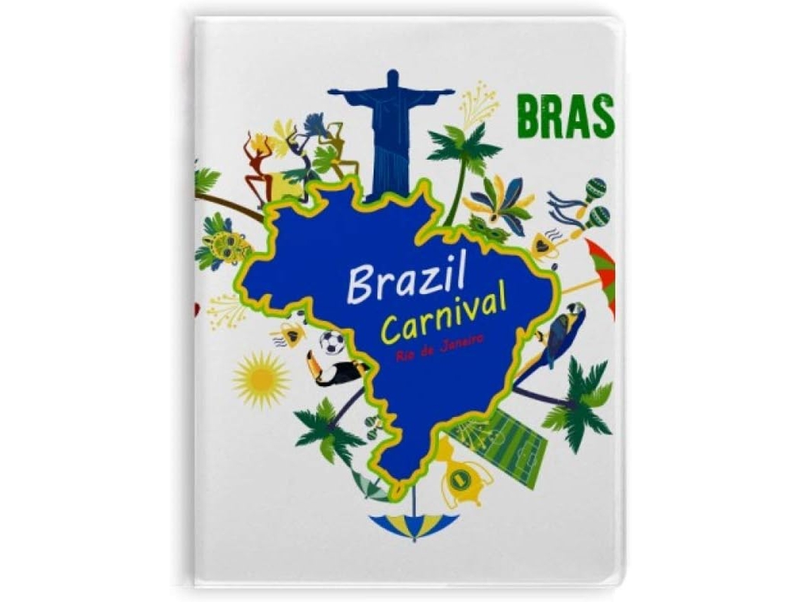 Mont Corcovado Carnet De Notas Com Sopa De Cobertura Motif Cartes Du Brésil Carnaval