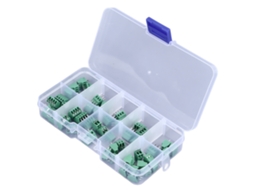 Laxiscreed Kit De Conectores De Terminais Para Parafusos 2,54mm – Versões 2p, 3p E 4p