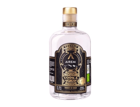 Vodca AIREM Premium Organic Kosher sin Gluten (0.7 L - 1 Unidade)