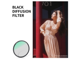 Kf Concept Nano x 1/8 Soft Focus Filter Diffusion Filter With Waterproof Dust proof Fmc Green Film For Camera Lens 49mm Diameter LAXISCREED