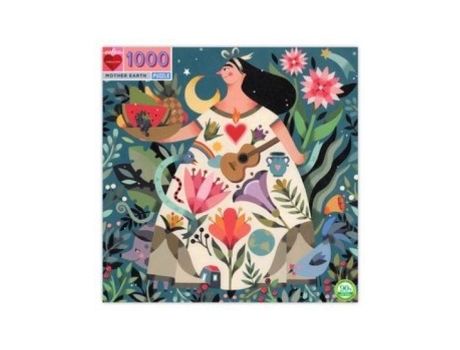 Livro Puzle 1000 Piezas Madre Tierra Eeboo De Desconocido (espanhol)