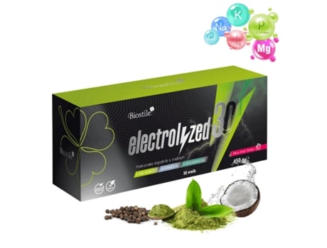 Biostile Electrolyzed30 – 30 Sachês | Eletrólitos, Hidratação E Recuperação Rápida Com Vitaminas E Minerais