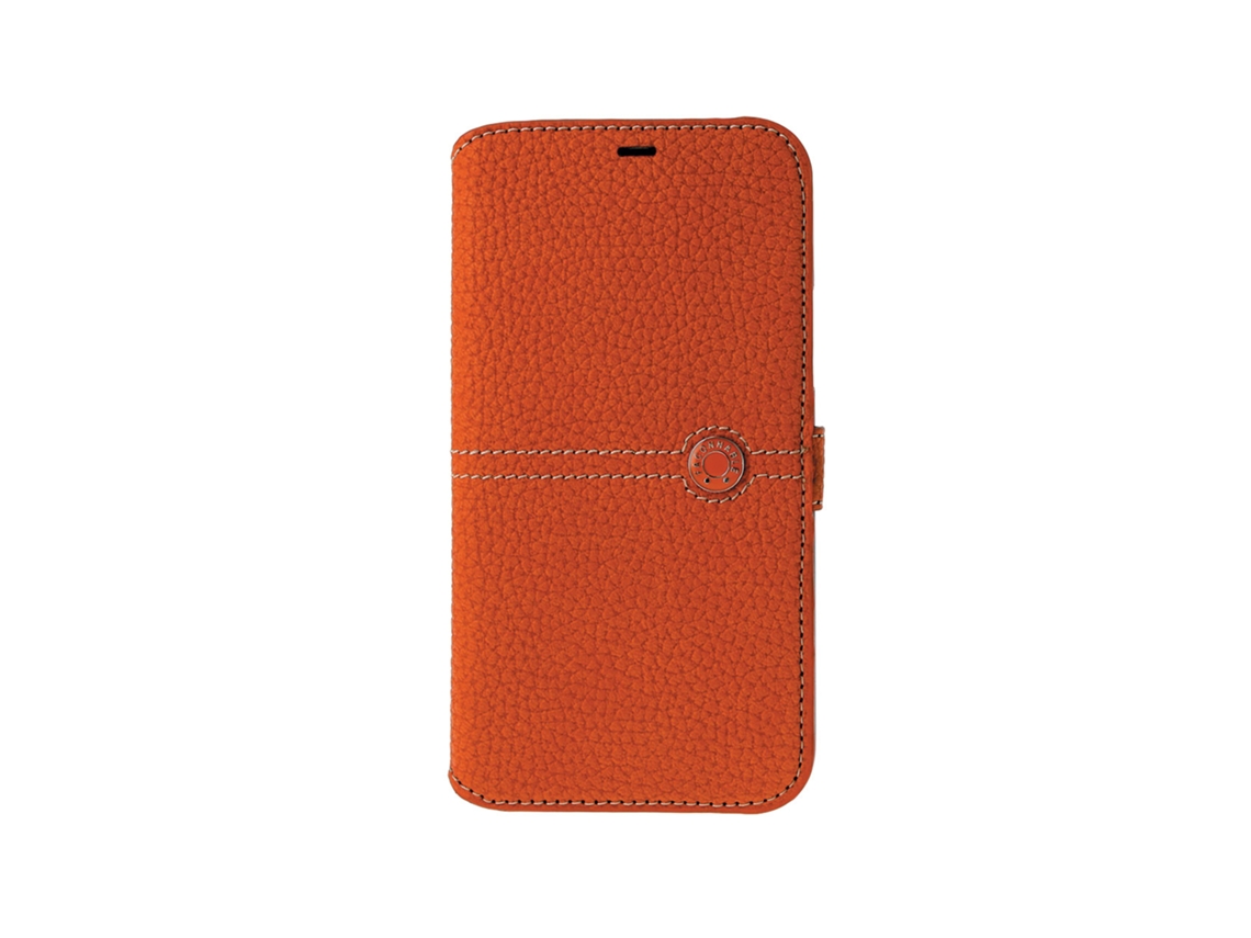 Capa Fólio Aba Belo Sellier Maçaneta para iPhone 6 FAÇONNABLE Laranja