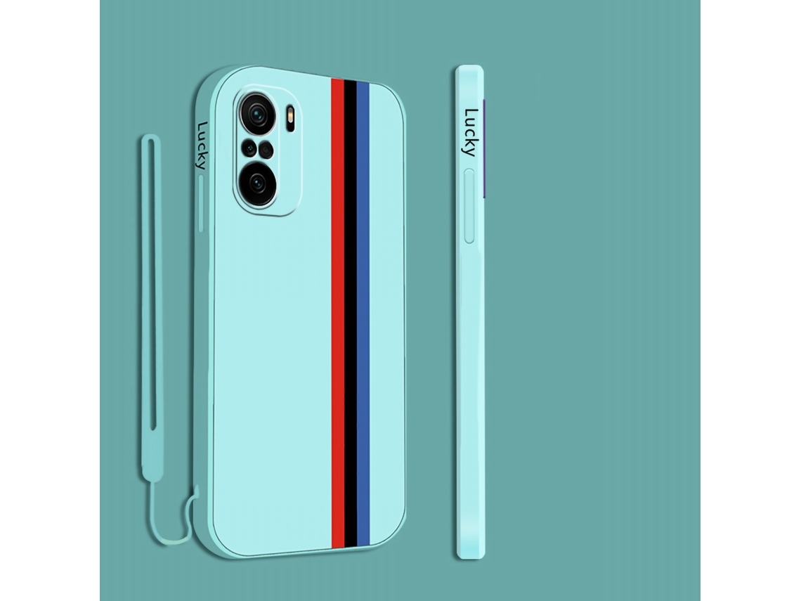 Capa de Telefone Xiaomi 11 EOOCOO com padrão lateral e cordão