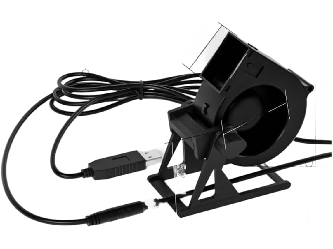 Mini Ventilador De Mesa Usb Plástico