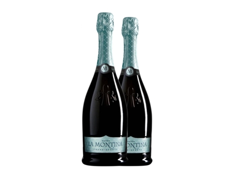 Espumante LA MONTINA Saten Chardonnay Brut Franciacorta (0.75 L - 2 Unidades)