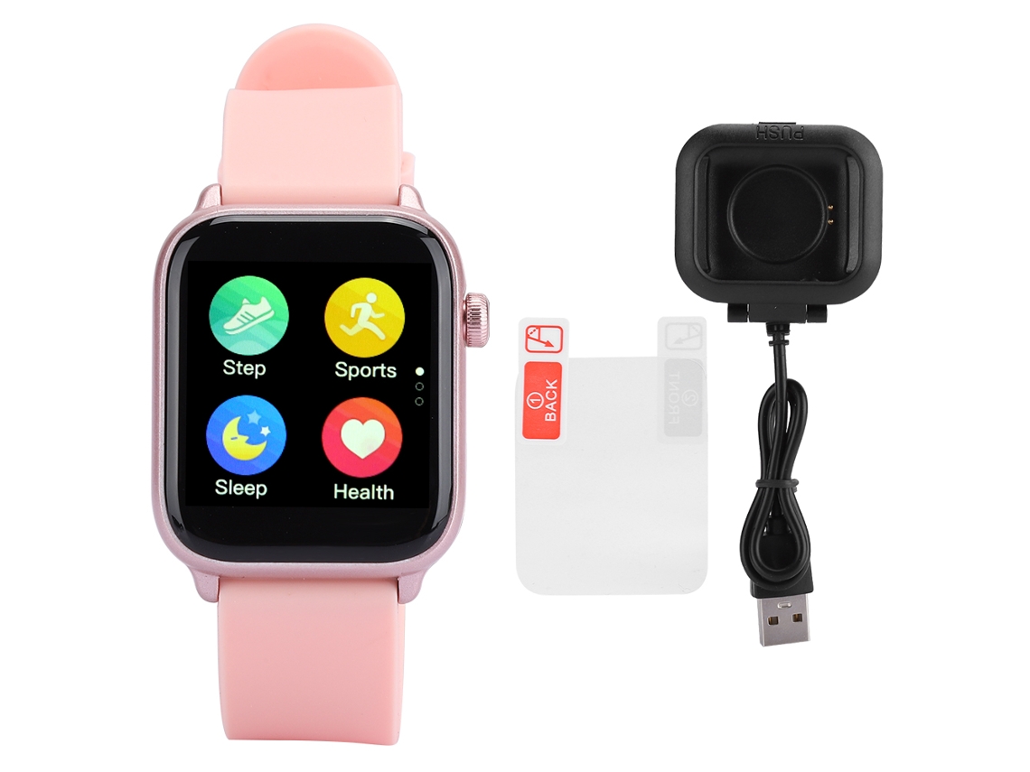Pulseira de Relógio inteligente com monitoramento de frequência cardíaca e à prova d'água | EOOCOO