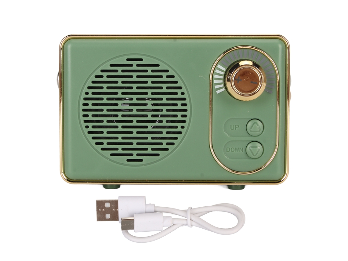 Altifalante Bluetooth 5.0 Mini Vintage LAXISCREED