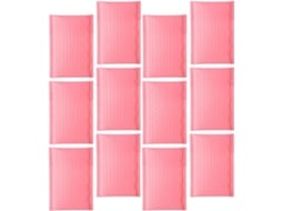 Pacote Com 100 Sacos De Envio Acolchoados Com Bolhas De Polietileno Autoadesivos Rosa, Para Itens Pequenos