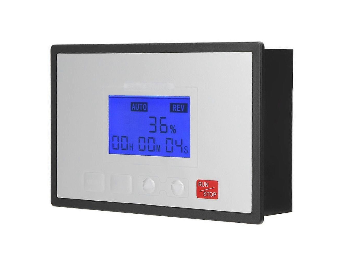 Controlador de velocidade para motor CC com escovas, 60A, 10-55V, com visor LCD digital, temporizador de parada/arranque lento e reversível.
