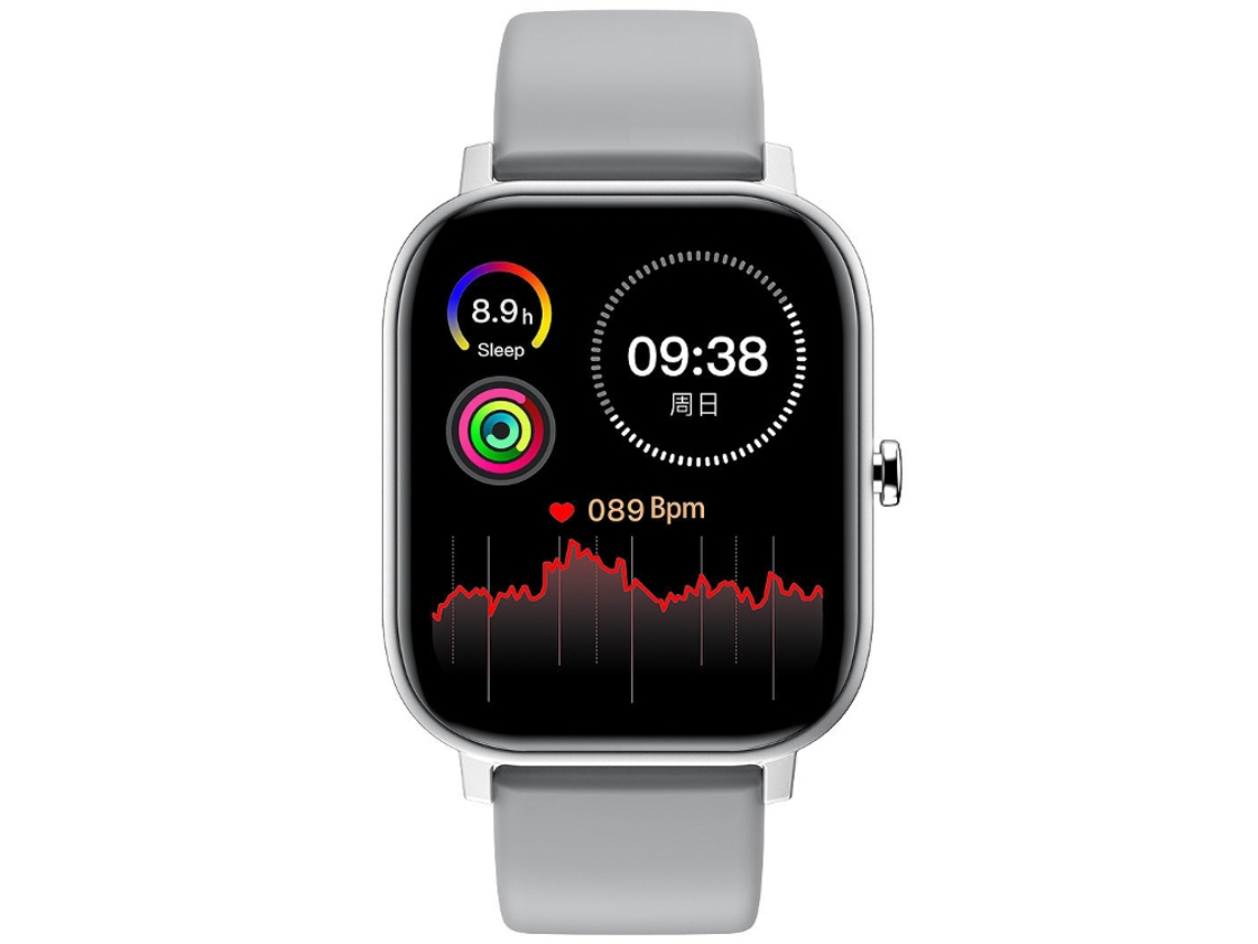 Smartwatch ENZON Cinzento