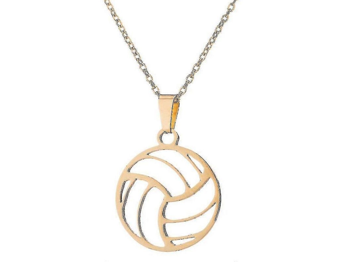 2026 collares de Esportes com Pingente de Aço Inoxidável para Homem e Mulher Vôlei