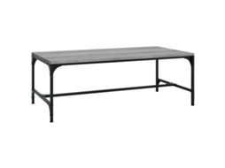 Coffee Table, Coffee Tables Vidaxl Cinzeto Madeira Processada (80 X 50 X 35 Cm)