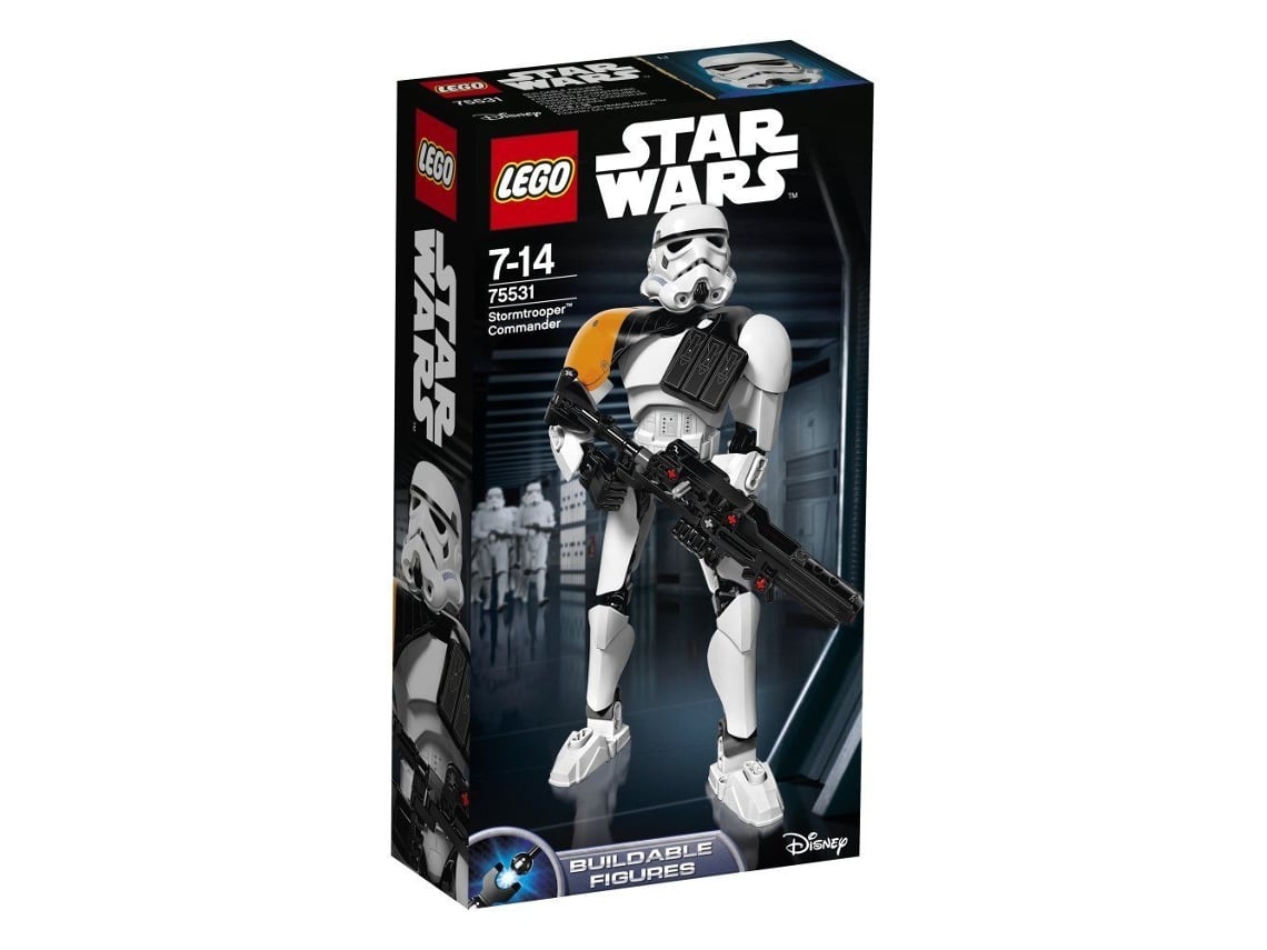 LEGO Star Wars:  Comandante Stormtrooper 75531 (Idade mínima: 7 - 100 Peças)