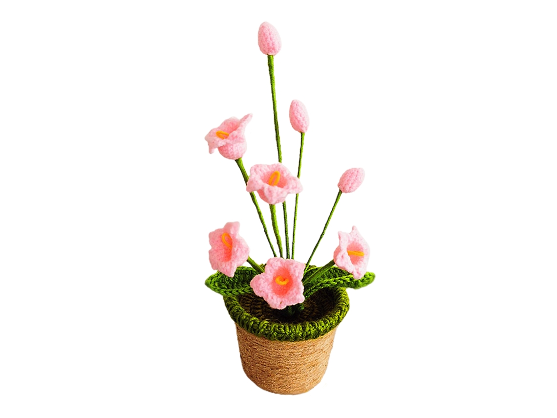 Flor Artificial Crochê Lily Of The Valley LAXISCREED